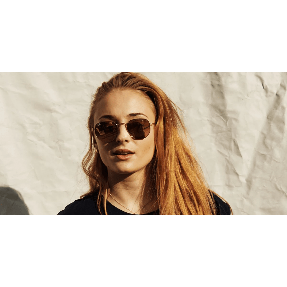 Ray-Ban Hexagonal RB3548N 912443 54 Sunglasses