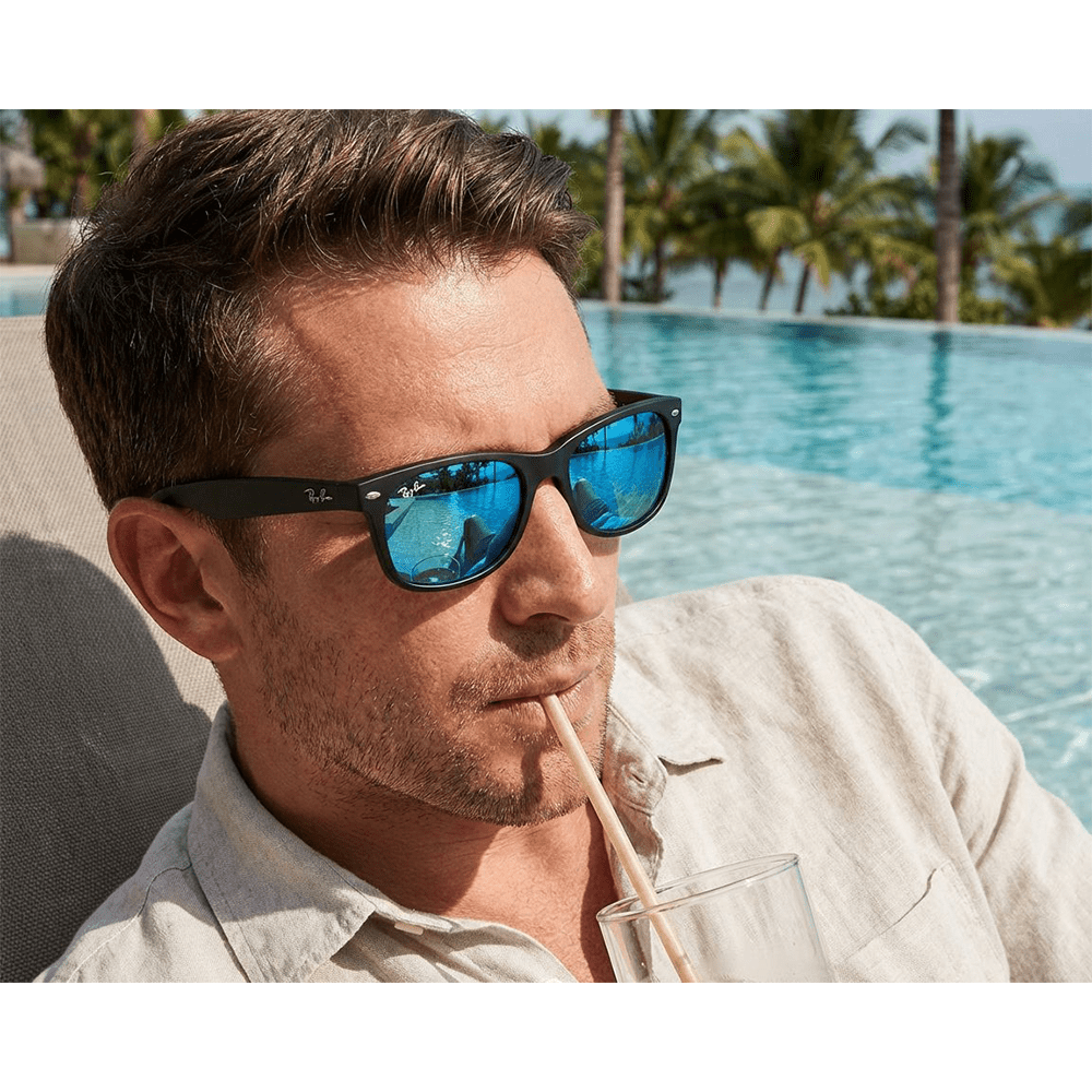 Ray-Ban New Wayfarer RB2132 622/17 55 Sunglasses