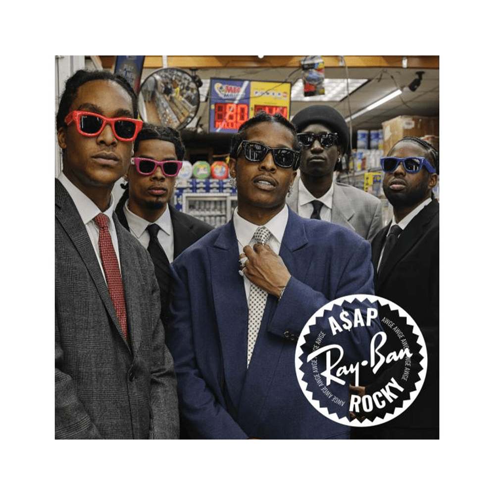 Ray-Ban Wayfarer Puffer RB4940 6832/87 by A$AP Rocky Sunglasses